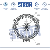 Вентилятор отопителя, моторчик печки HONDA (ODYSSEY II) STRON RRJR 0KT 1441223549 STIF114 - Изображение 3
