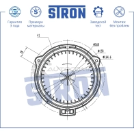 Вентилятор отопителя, моторчик печки LEXUS (RX II) STRON STIF123 LAUN D 1441223563 - Изображение 3