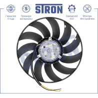 Вентилятор охлаждения двигателя AUDI (A4 II, A4 III, A6 II, A6 III), SEAT (EXEO) STRON 3 AVMFN STEF005 1441223605 - Изображение 3