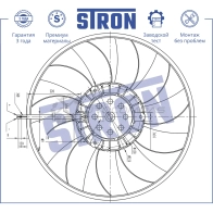 Вентилятор охлаждения двигателя AUDI (A4 II, A4 III, A6 II, A6 III), SEAT (EXEO) STRON 3 AVMFN STEF005 1441223605 - Изображение 4