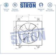 Вентилятор охлаждения двигателя CHEVROLET (LACETTI, NUBIRA), DAEWOO (GENTRA II, LACETTI, NUBIRA III) STRON STEF044 UX85 1 1441223615 - Изображение 2