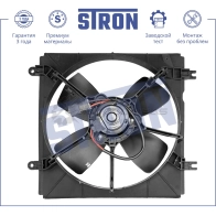 Вентилятор охлаждения двигателя HONDA (CR-V I) STRON TG LX9 1441223637 STEF021 - Изображение 3