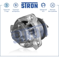 Водяной насос (помпа) AUDI (A3 II, Q7 I, TT I, TT II), PORSCHE (CAYENNE I), SEAT (ALHAMBRA I, LEON I), SKODA (SUPERB II), VOLKSWAGEN (BORA I, EOS, GOLF IV, GOLF V, MULTIVAN T5, PASSAT B6, PASSAT B7, PASSAT CC I, PHAETO... STRON LX LO2 1441223694 STP0009 - Изображение 2
