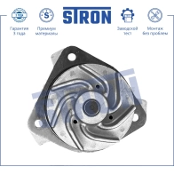Водяной насос (помпа) AUDI (A3 II, Q7 I, TT I, TT II), PORSCHE (CAYENNE I), SEAT (ALHAMBRA I, LEON I), SKODA (SUPERB II), VOLKSWAGEN (BORA I, EOS, GOLF IV, GOLF V, MULTIVAN T5, PASSAT B6, PASSAT B7, PASSAT CC I, PHAETO... STRON LX LO2 1441223694 STP0009 - Изображение 4