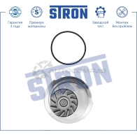 Водяной насос (помпа) CHEVROLET (KALOS, LANOS I), OPEL (ASTRA F, ASTRA G, COMBO B, CORSA B, KADETT E, VECTRA B, ZAFIRA A) STRON STP0016 B 5DK3 1441223704 - Изображение 4