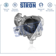 Водяной насос (помпа) DACIA (LOGAN I, LOGAN II, SANDERO I, SANDERO II), RENAULT (CLIO II, KANGOO I, KANGOO II, LOGAN I, LOGAN II, SANDERO I, SANDERO II, SYMBOL II, THALIA II) STRON STP0088 1441223710 0QVYH 2X - Изображение 2