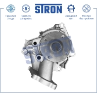 Водяной насос (помпа) HYUNDAI (GALLOPER II, GRACE, H-1, STAREX I, H-1, STAREX II, H100 I, H200, PORTER I, PORTER II, TERRACAN I), KIA (BONGO III, PREGIO), MITSUBISHI (CHALLENGER I, DELICA IV, L200 III, L400, MONTERO II... STRON U Q46SA STP0056 1441223723 - Изображение 3