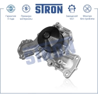 Водяной насос (помпа) MITSUBISHI (L 200 IV, MONTERO III, PAJERO III, PAJERO IV, PAJERO SPORT I) STRON STP0072 B4B RX 1441223735 - Изображение 2