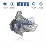 Водяной насос (помпа) TOYOTA (AVENSIS I, CALDINA I, CAMRY I, CAMRY II, CAMRY III, CAMRY IV, CAMRY SOLARA I, CARINA E, CARINA V, CELICA VI, CHASER V, CHASER VI, CORONA IX, CORONA X, GAIA, HARRIER I, MR2 II, NADIA, PICNI... STRON 1441223753 STP0101 I3A4O 01 - Изображение 2