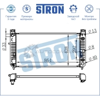 Радиатор двигателя CADILLAC (ESCALADE I), CHEVROLET (AVALANCHE I, SILVERADO I, TAHOE II), HUMMER (H2 I) STRON 1441223804 B VN0LE STR0529 - Изображение 3