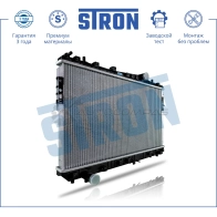 Радиатор двигателя CHEVROLET (LACETTI, NUBIRA), DAEWOO (GENTRA II) STRON STR0274 DYAQ O6 1441223816 - Изображение 2