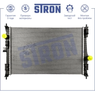 Радиатор двигателя CITROEN (BERLINGO III, C4 PICASSO II, C4 SPACETOURER, C5 AIRCROSS, C5 X, JUMPY III, SPACETOURER I), DS (4 II, 7 CROSSBACK I), OPEL (COMBO E, GRANDLAND X, VIVARO, ZAFIRA LIFE I), PEUGEOT (3008... STRON 50 KMW 1441223826 STR0562 - Изображение 2