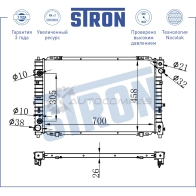 Радиатор двигателя FORD (ESCAPE I, MAVERICK II), MAZDA (TRIBUTE I) STRON STR0282 MG 3L8LW 1441223847 - Изображение 3
