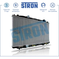 Радиатор двигателя HONDA (ACCORD VIII) STRON STR0077 1441223870 E4O9 FGY - Изображение 2