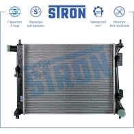 Радиатор двигателя HYUNDAI (ACCENT IV, I20 I, SOLARIS I, VELOSTER I), KIA (RIO III) STRON STR0301 9NGW GV 1441223903 - Изображение 1