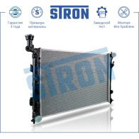 Радиатор двигателя HYUNDAI (ELANTRA IV, I30 I), KIA (CEED I, PROCEED) STRON ORQ5K4 A 1441223914 STR0218 - Изображение 2