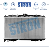 Радиатор двигателя NISSAN (ALMERA II, PRIMERA III) STRON STR0232 1441224091 O 9NOHMQ