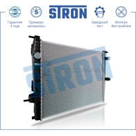 Радиатор двигателя RENAULT (FLUENCE I, MEGANE III, MODUS I, SCENIC III) STRON P 1OJ2 1441224142 STR0205 - Изображение 2