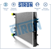 Радиатор двигателя SEAT (CORDOBA II, IBIZA III, IBIZA IV, TOLEDO IV), SKODA (FABIA I, FABIA II, ROOMSTER I), VOLKSWAGEN (FOX I, POLO IV, POLO V) STRON DG2 F2C 1441224146 STR0552 - Изображение 2