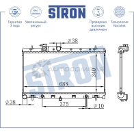 Радиатор двигателя SUBARU (IMPREZA II, LEGACY III, OUTBACK II) STRON PM JL7T STR0192 1441224155 - Изображение 3