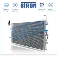 Радиатор кондиционера HYUNDAI (COUPE II, ELANTRA II, ELANTRA III, LANTRA II, TIBURON II, TUSCANI) STRON 1441224343 STC0060 VT L8OL - Изображение 2