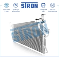 Радиатор кондиционера HYUNDAI (GRANDEUR III, SONATA IV, XG I), KIA (MAGENTIS I, OPTIMA I) STRON X Q530NU STC0147 1441224352 - Изображение 2