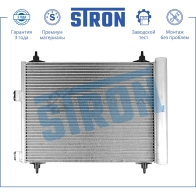 Радиатор кондиционера PEUGEOT (307 I) STRON 1441224426 STC0130 0Y5W E5I - Изображение 1
