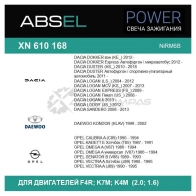 Свеча зажигания ABSEL 1441303832 XN610168 0GVNM S - Изображение 5