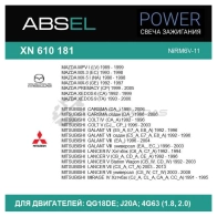 Свеча зажигания ABSEL 6 7MUA XN6101814 1441304155 - Изображение 6