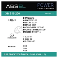 Свеча зажигания ABSEL EARHX 6 XN510200 1441304462 - Изображение 3