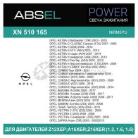 Свеча зажигания ABSEL XN510165 1441304835 5 6NT14T - Изображение 5