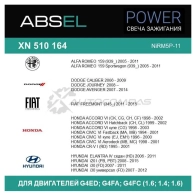 Свеча зажигания ABSEL 1441305389 J0 ADB5F XN5101644 - Изображение 3