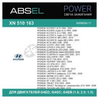 Свеча зажигания ABSEL 1441305591 U MN1GV XN5101634 - Изображение 4