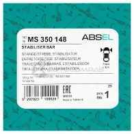 Тяга / стойка стабилизатора ABSEL W 33VD21 1441306754 MS350148 - Изображение 5