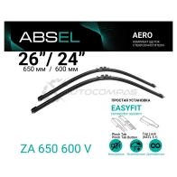 Щетка стеклоочистителя бескаркасная, комплект ABSEL 1441307288 QX 3VV ZA650600V