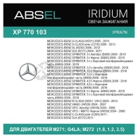 Свеча зажигания ABSEL XP770103 1441307294 L3PAX I - Изображение 4