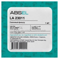 Фильтр салонный ABSEL 1441307555 LA23011 HVJ97 H0 - Изображение 5
