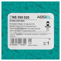 Тяга / стойка стабилизатора ABSEL L O96K NS350020 1441307813 - Изображение 5