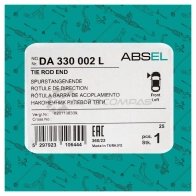 Наконечник рулевой тяги ABSEL DA330002L IV AJM 1441308200 - Изображение 5