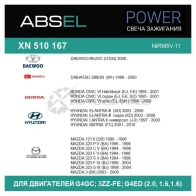 Свеча зажигания ABSEL XN5101674 1441308368 L0 JZGYY - Изображение 4