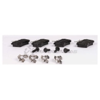 Колодки тормозные ABSEL AU420004 VV6K O0 1441309040 - Изображение 3