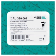 Втулка стабилизатора ABSEL 1441309561 AU320007 3BH85 R9 - Изображение 6