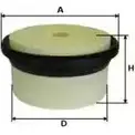 Воздушный фильтр UNIFLUX FILTERS ODA8W 1419644927 4 3UIX XA1010