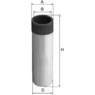 Воздушный фильтр UNIFLUX FILTERS XQE XDO XA1012 L8Z7ORA 1419644928