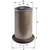 Воздушный фильтр UNIFLUX FILTERS 36 GWPI XA1102 1419644997 4F257KQ