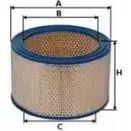 Воздушный фильтр UNIFLUX FILTERS NMZOFK XA1138 1419645018 0 O51X