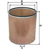 Воздушный фильтр UNIFLUX FILTERS IP0I48 1419645019 P7W GH XA1139