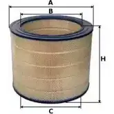 Воздушный фильтр UNIFLUX FILTERS 7A2 HN36 XA1140 1419645021 1OI8IA