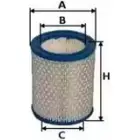 Воздушный фильтр UNIFLUX FILTERS UA2F7R XA1172 1419645035 Q Z7VQ