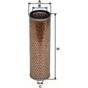 Воздушный фильтр UNIFLUX FILTERS 1419645194 VAU 6HX3 XA1415 8QLYVY4